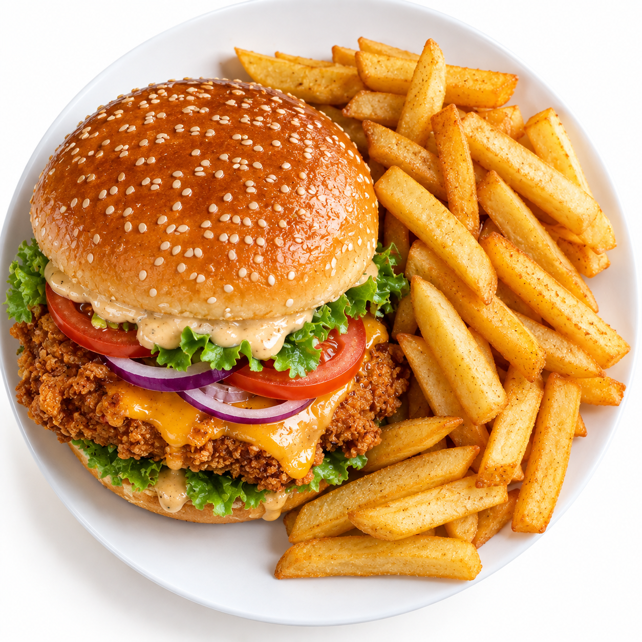 Ohch Chicken Burger & Chips