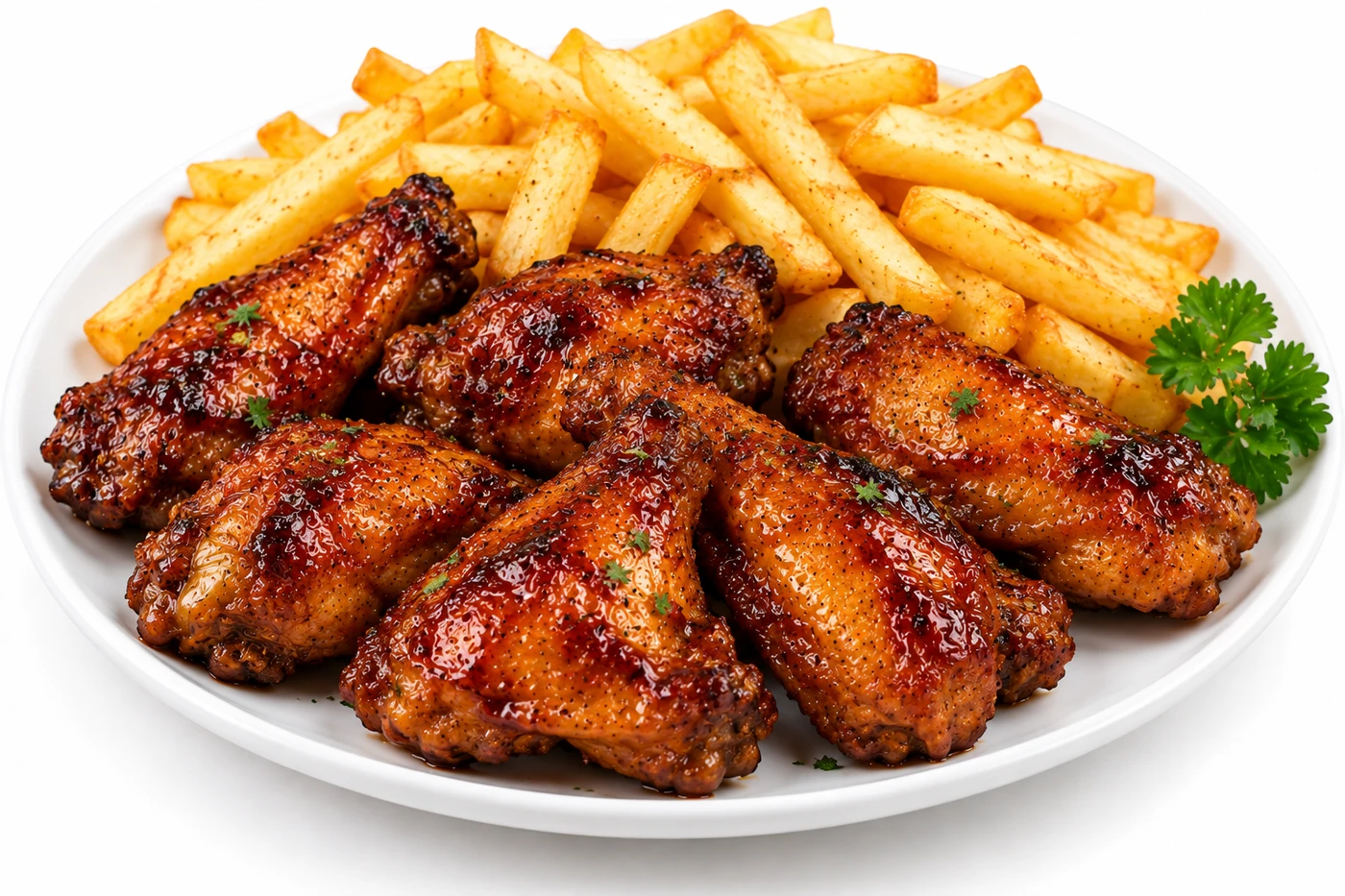 Ohch 3 Chicken Wings & Chips