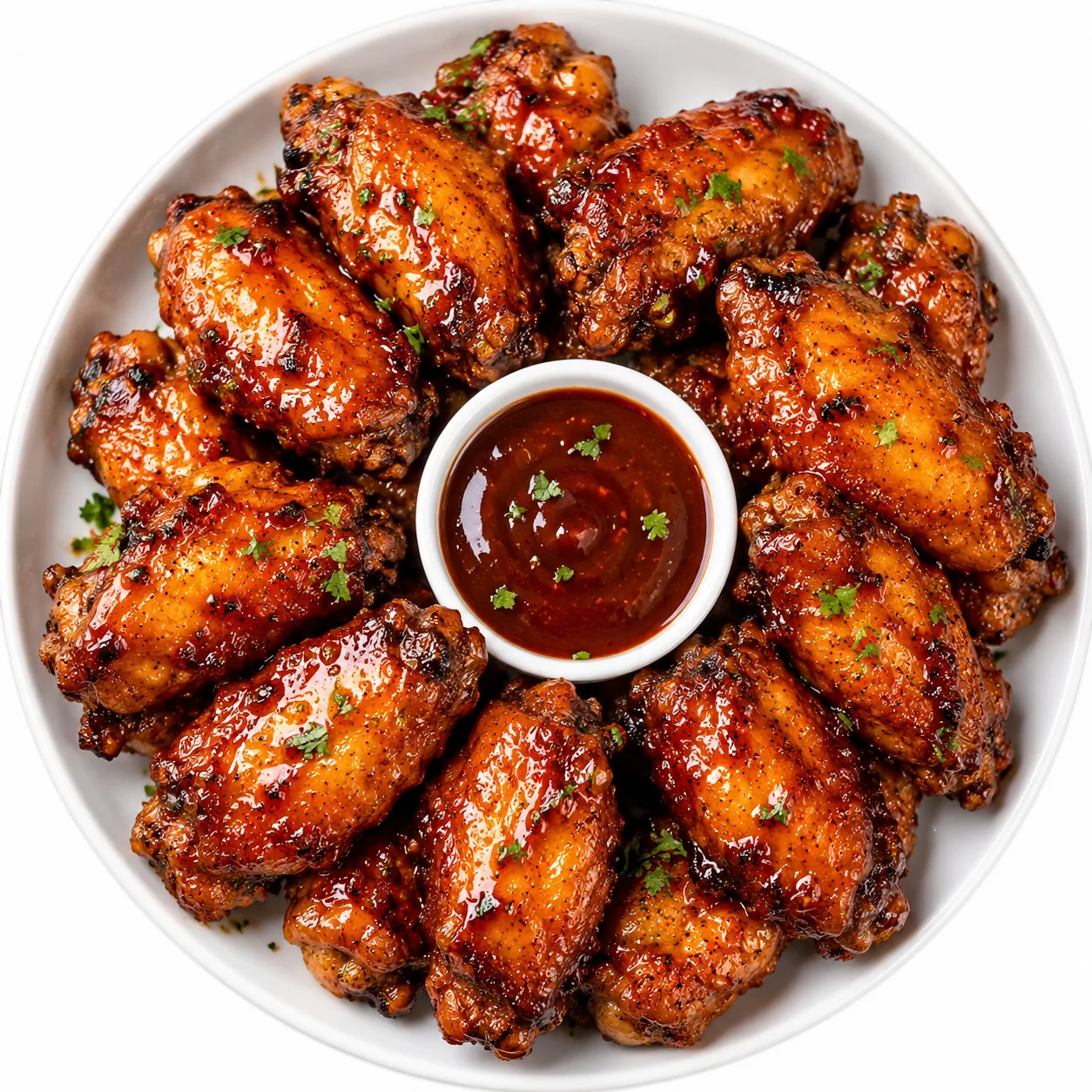 3 Chicken Wings & Chips